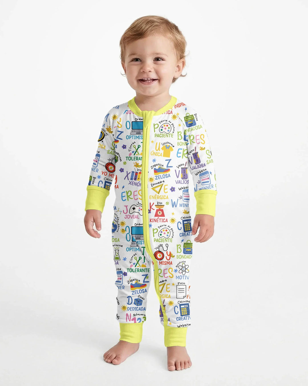 You Are Spanish Alphabet Version Bamboo Convertible Zippy