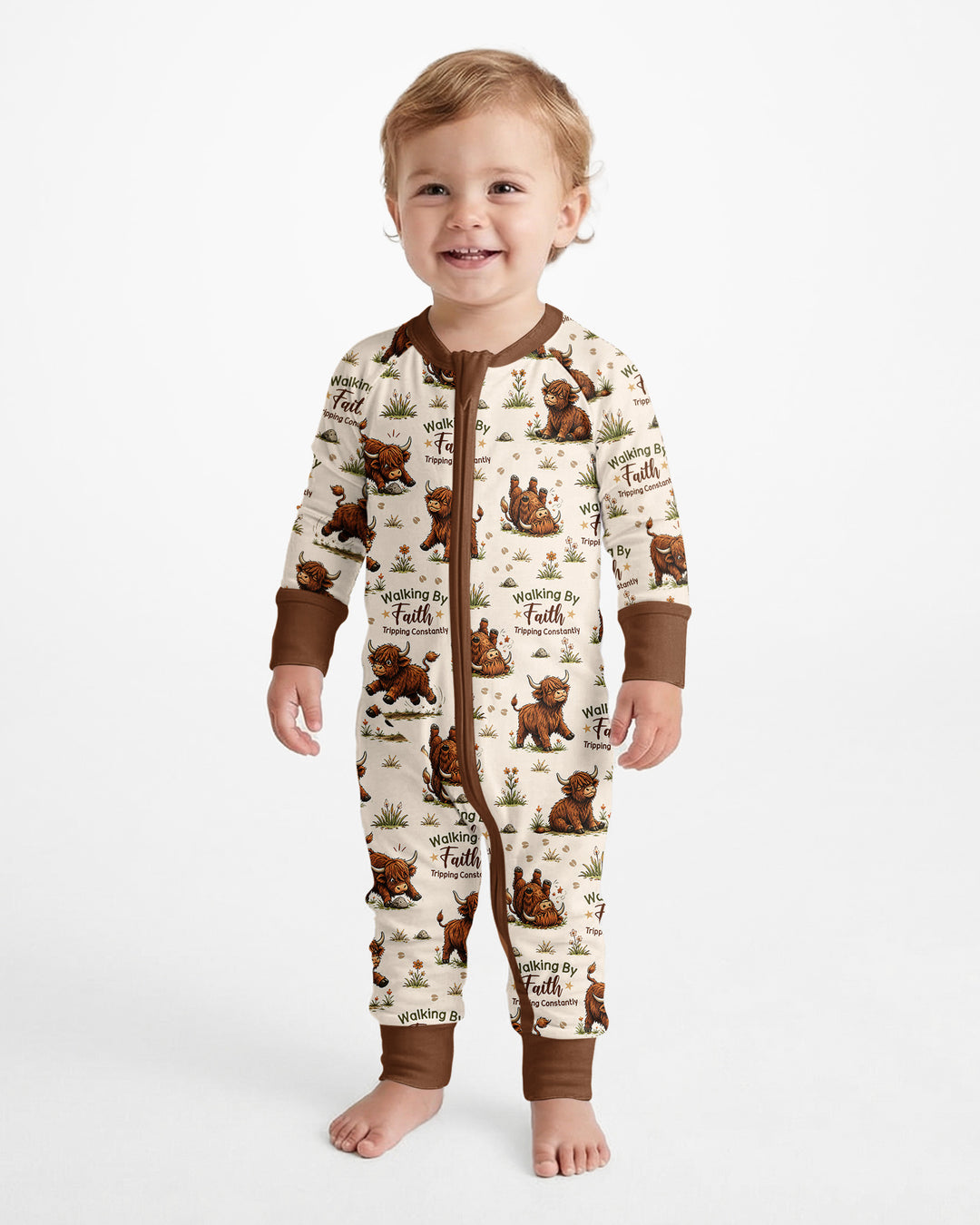 Walking By Faith Tripping Constantly Bamboo Convertible Zippy