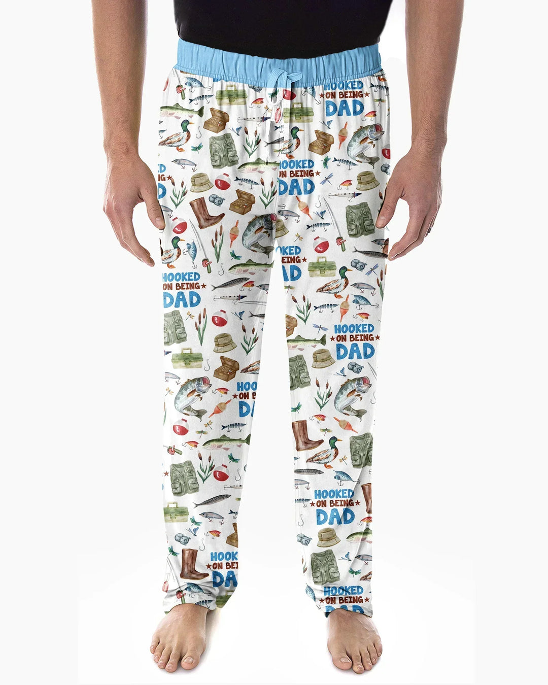 Hooked On Being Dad Daddy & Me Matching Bamboo Men's Pajama Set