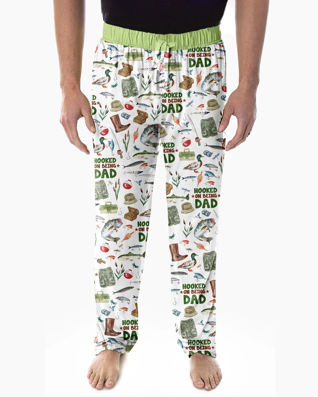 Hooked On Being Dad Daddy & Me Matching Bamboo Men's Pajama Set