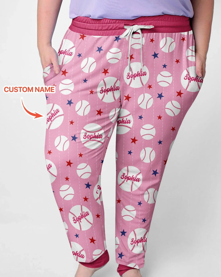 Conjunto de pijama de bambú a juego para mujer, «Novato del año», con nombre personalizado