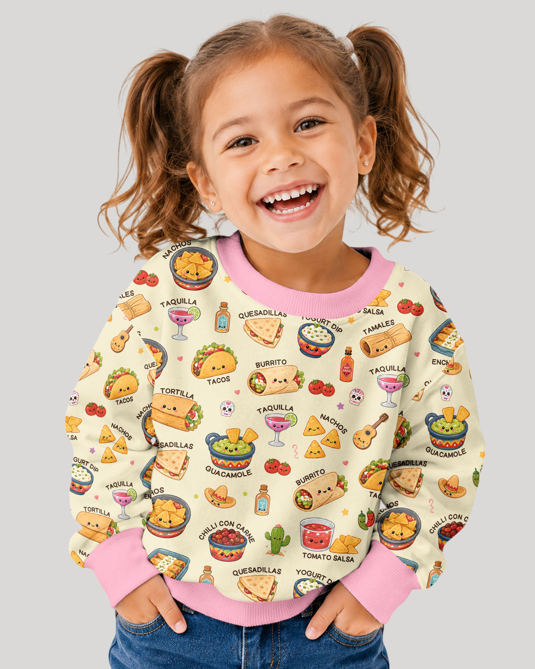 Sweatshirt mit Rundhalsausschnitt aus Bambusfaser