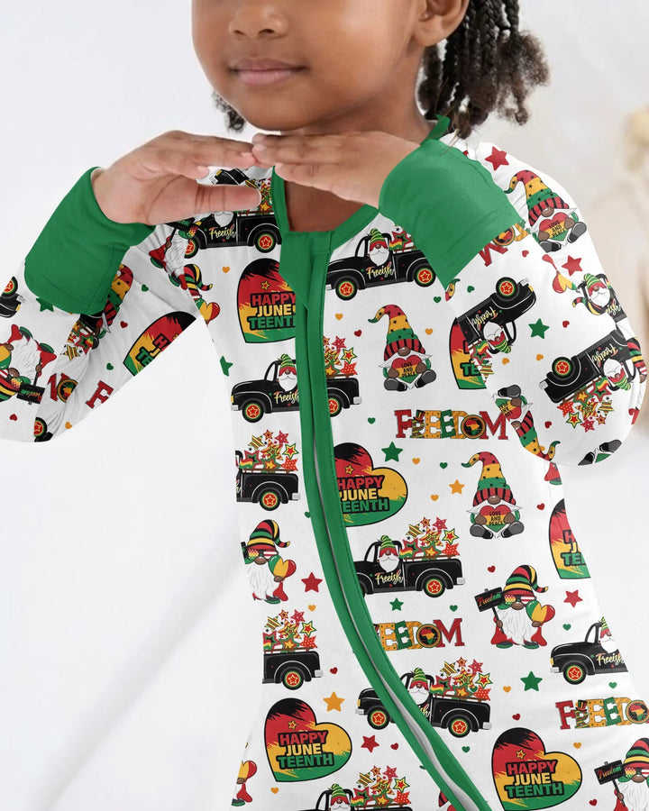 Gnome Happy Juneteenth Bamboo Convertible Zippy
