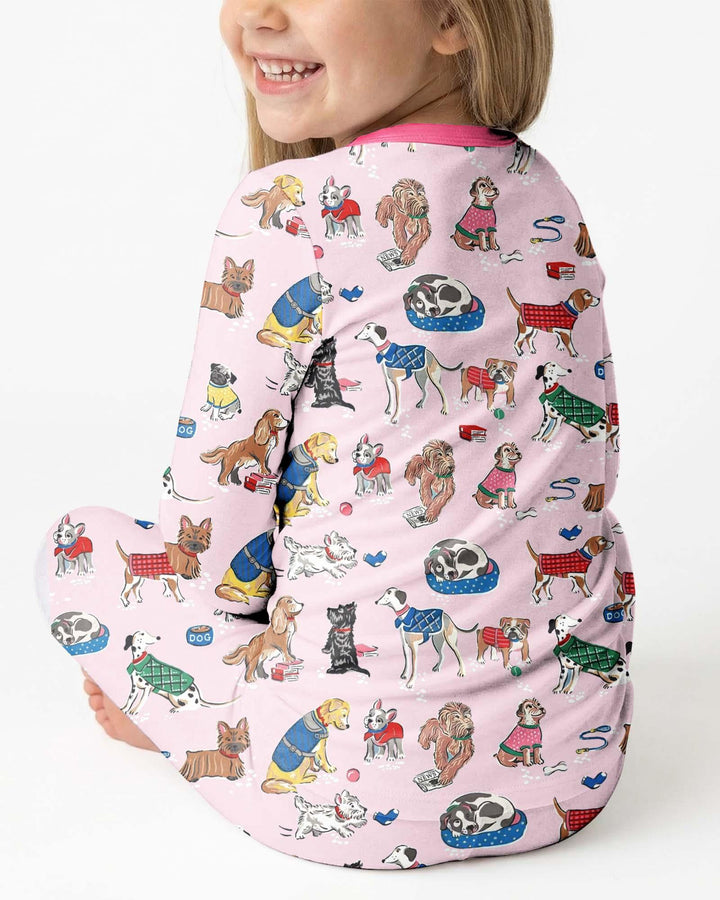 Best Bud Bark Family Matching Bamboo Two Piece Long Sleeve Pajama Set