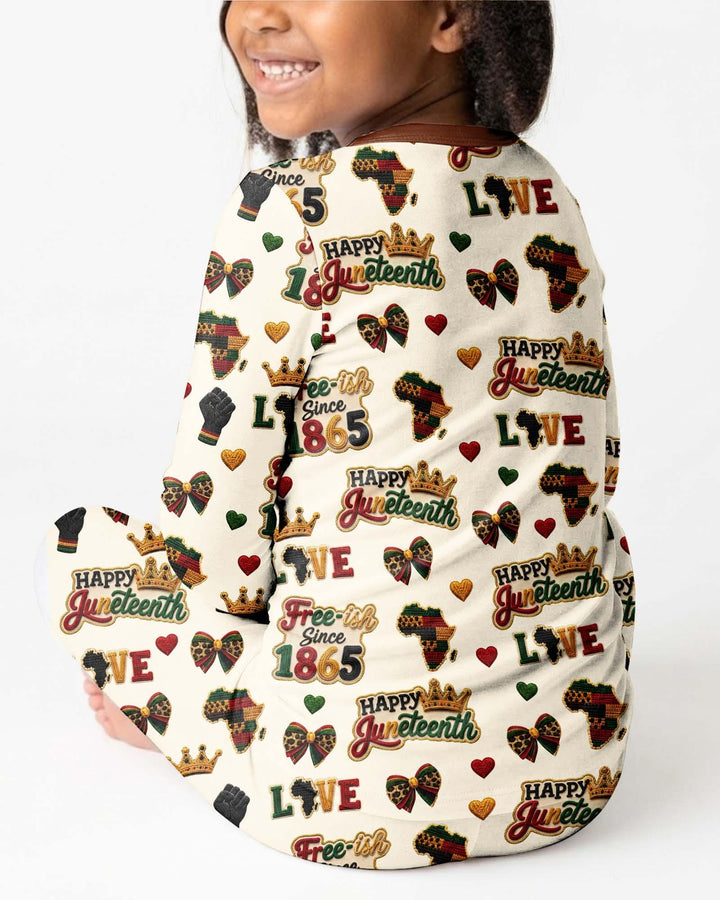Conjunto de pijama de dos piezas de bambú de manga larga