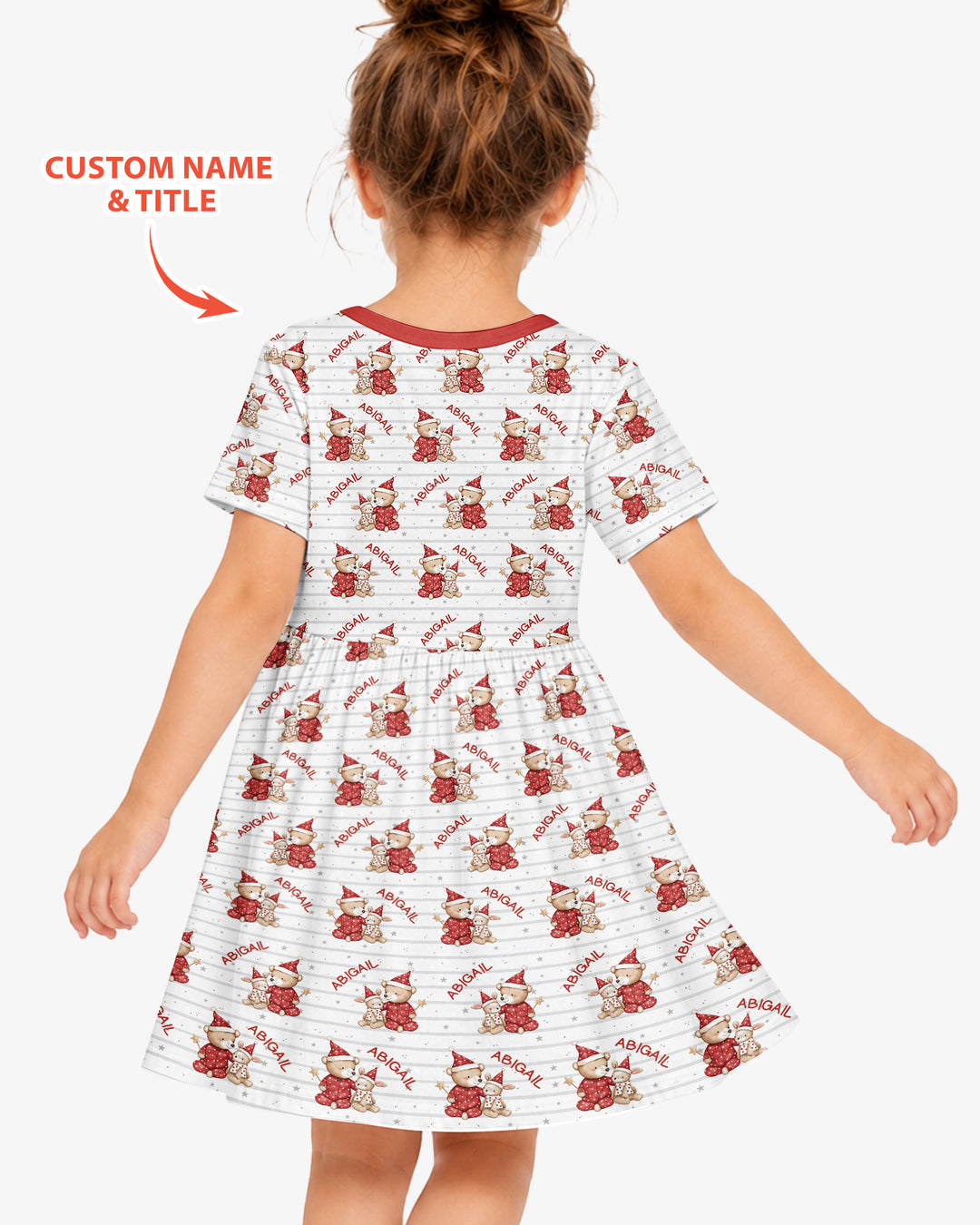 Custom Name I'm Not Spoiled Bamboo Twirl Dress