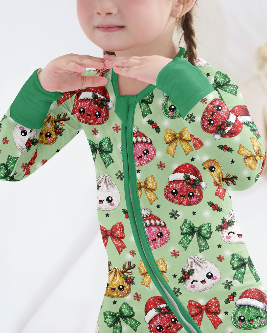 You're A Christmas Dumpling Bamboo Convertible Zippy