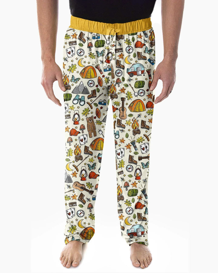 Funny Camper Family Matching Bamboo Men's Pajama Set