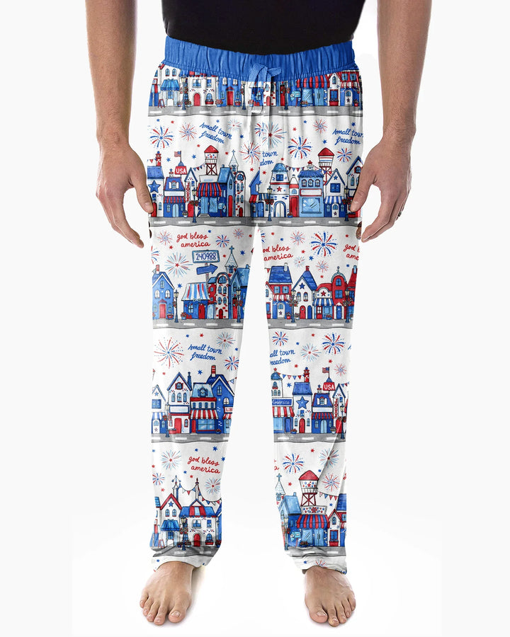 plantilla Conjunto de Pijama de Bambú para Hombre