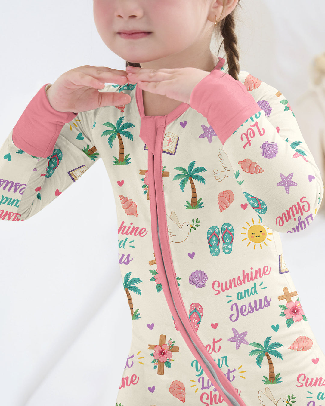 Sunshine and Jesus Summer VBS Bamboo Convertible Zippy