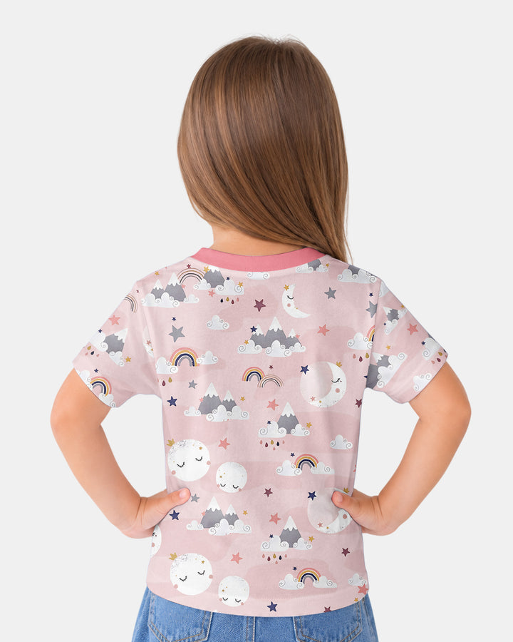 My Grandma Loves Me To The Moon And Back Bamboo Crewneck T-Shirt