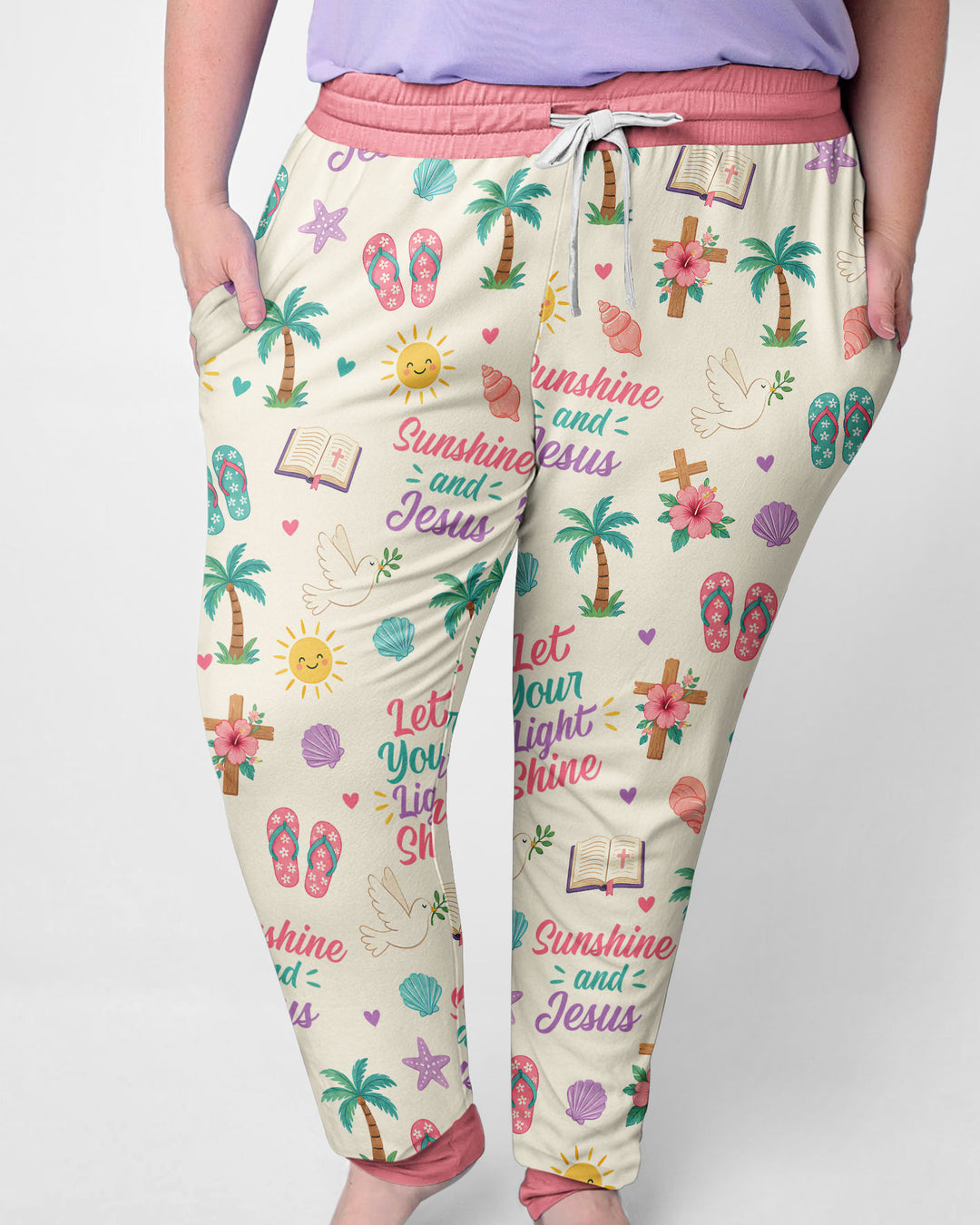 Sunshine and Jesus Summer VBS Bamboo Women Pajama Set