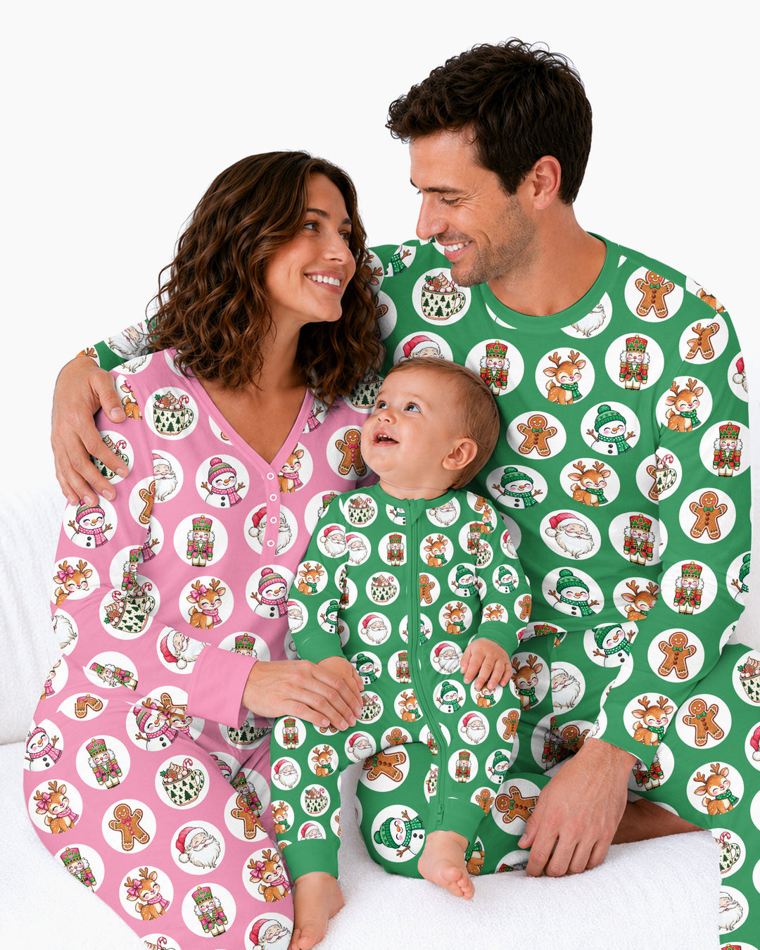 Distressed Holiday Bamboo Women Pajama Set