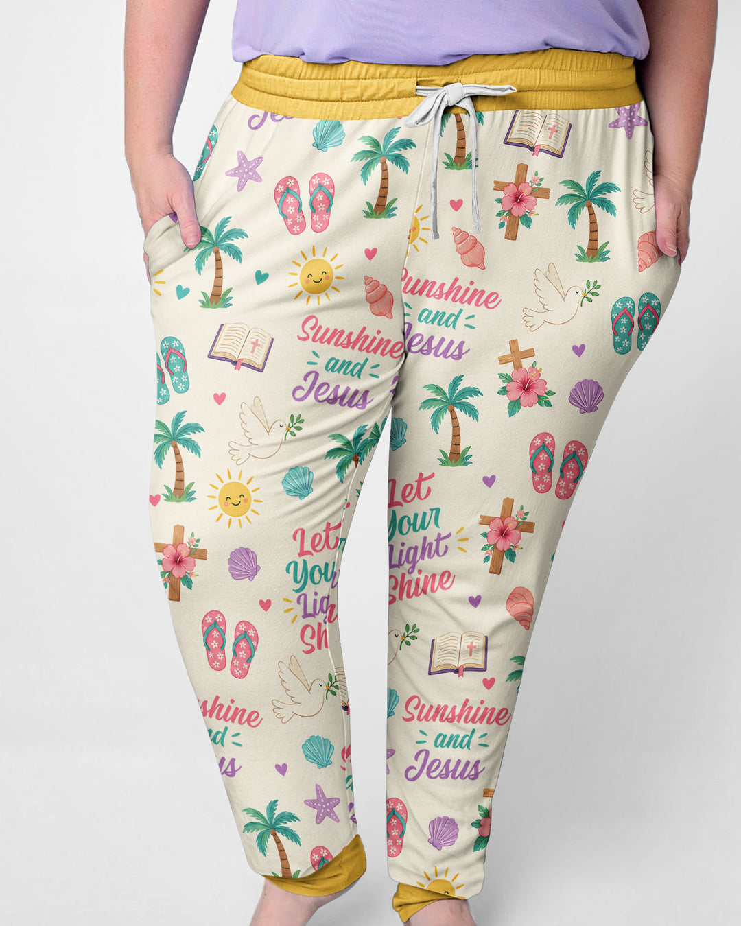 Sunshine and Jesus Summer VBS Bamboo Women Pajama Set