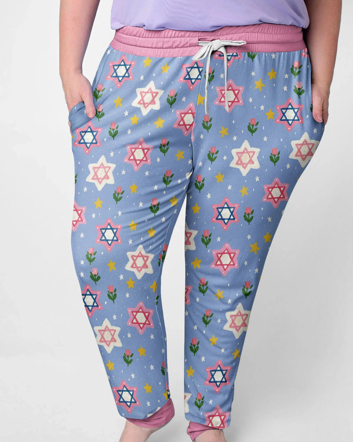 Vorlage Bambus Damen Pyjama Set