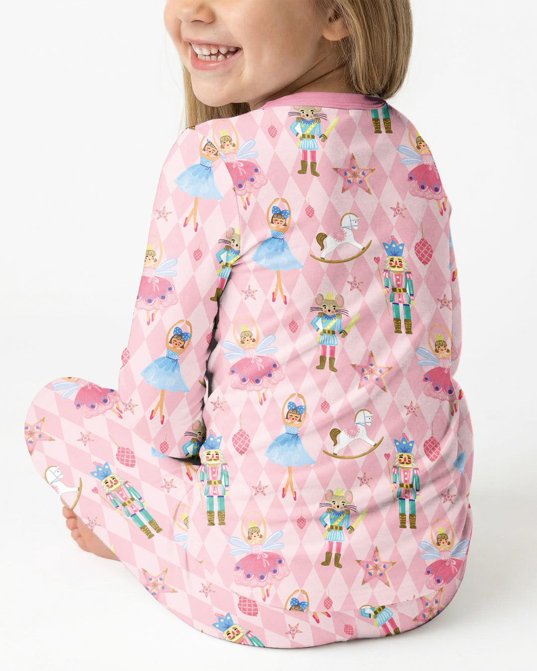 Sorry Can't Nutcracker Season Ballet Christmas Bamboo Two Piece Long Sleeve Pajama Set