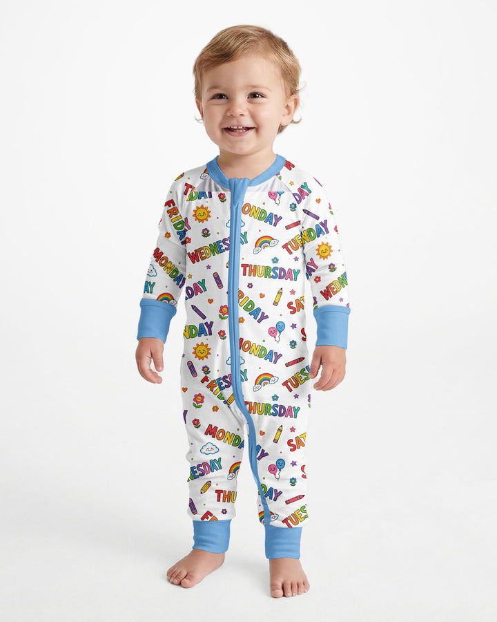 Days of the Week Bamboo Convertible Zippy