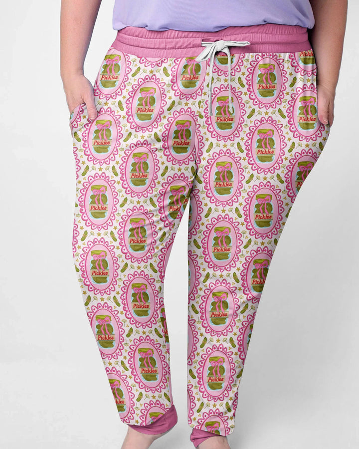 Pickle Coquette Bamboo Women Pajama Set