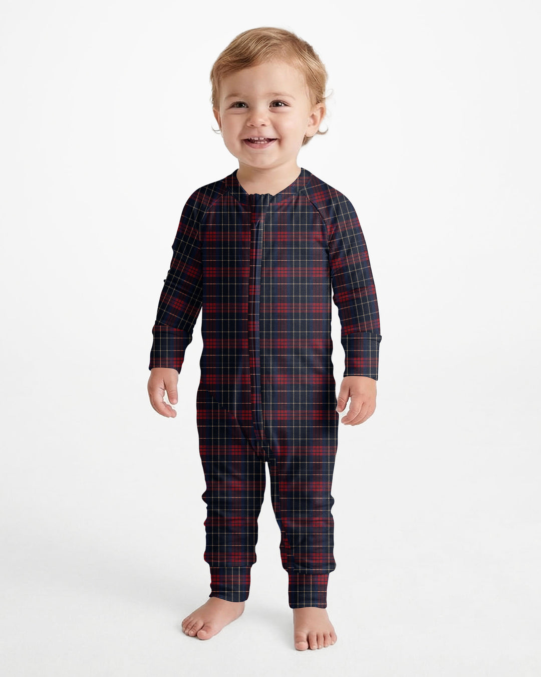 North Pole Plaid Bamboo Convertible Zippy