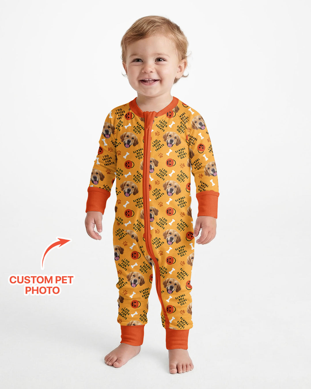 Custom Pet Photo Tricks for Treats  Bamboo Convertible Zippy