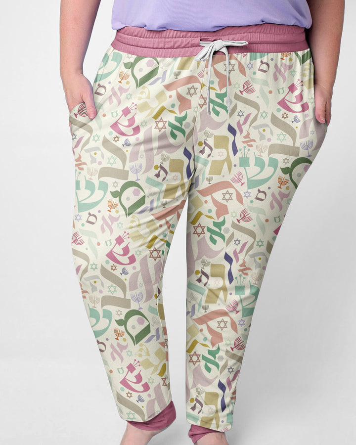 Vorlage Bambus Damen Pyjama Set