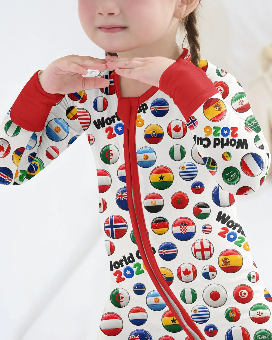Soccer Cup All Country Balls Bamboo Convertible Zippy