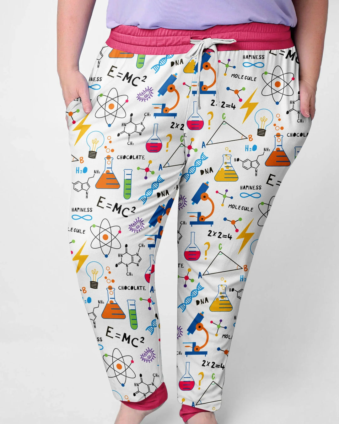 Science Explorer Family Matching Bamboo Women Pajama Set