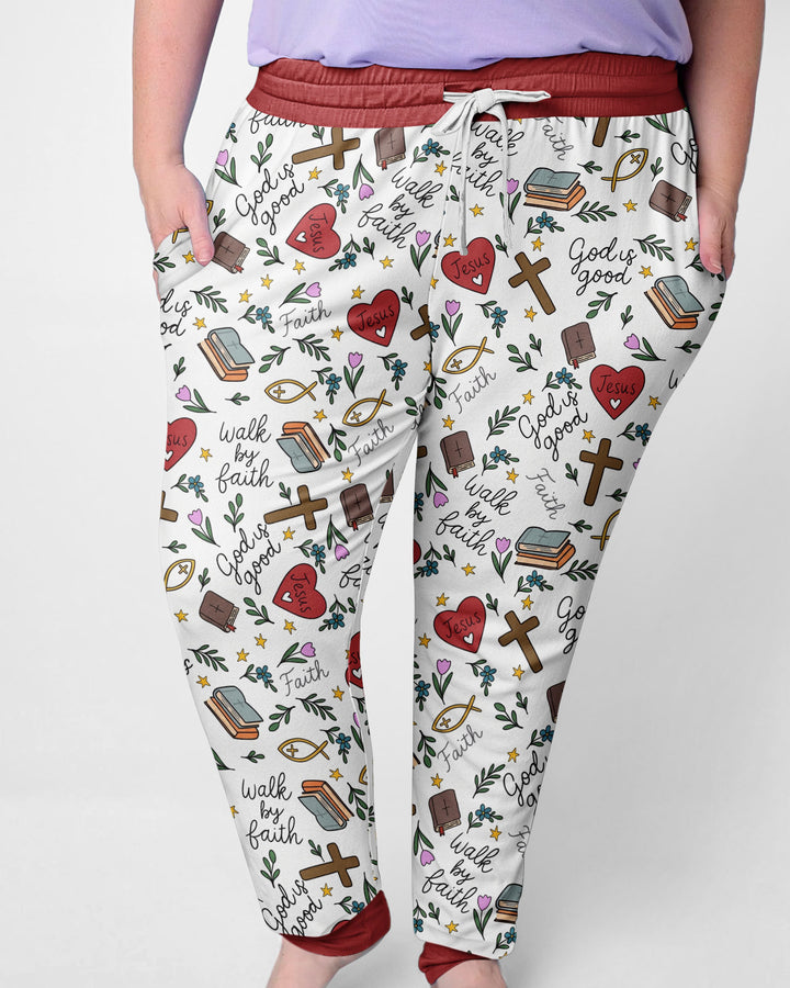 Plantilla de conjunto de pijama de mujer de bambú