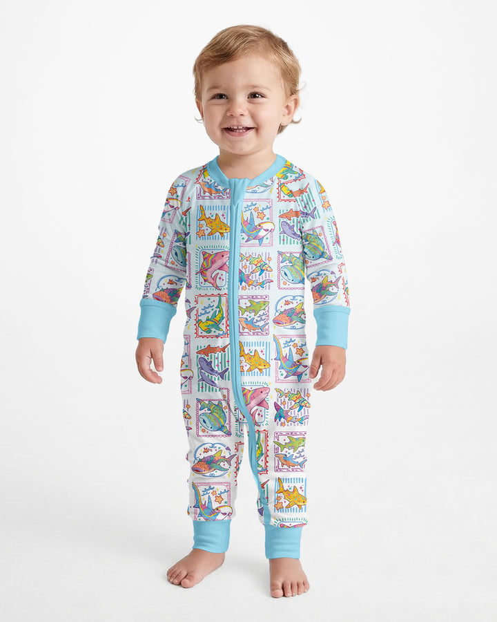 Shark Tropical Bamboo Convertible Zippy