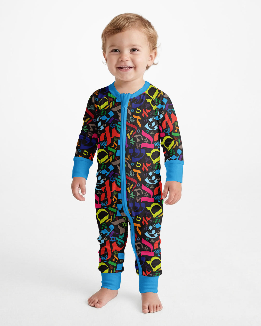 Gerippte Babykleidung mit individuellem Foto - Weich &amp; Skizzenhaft