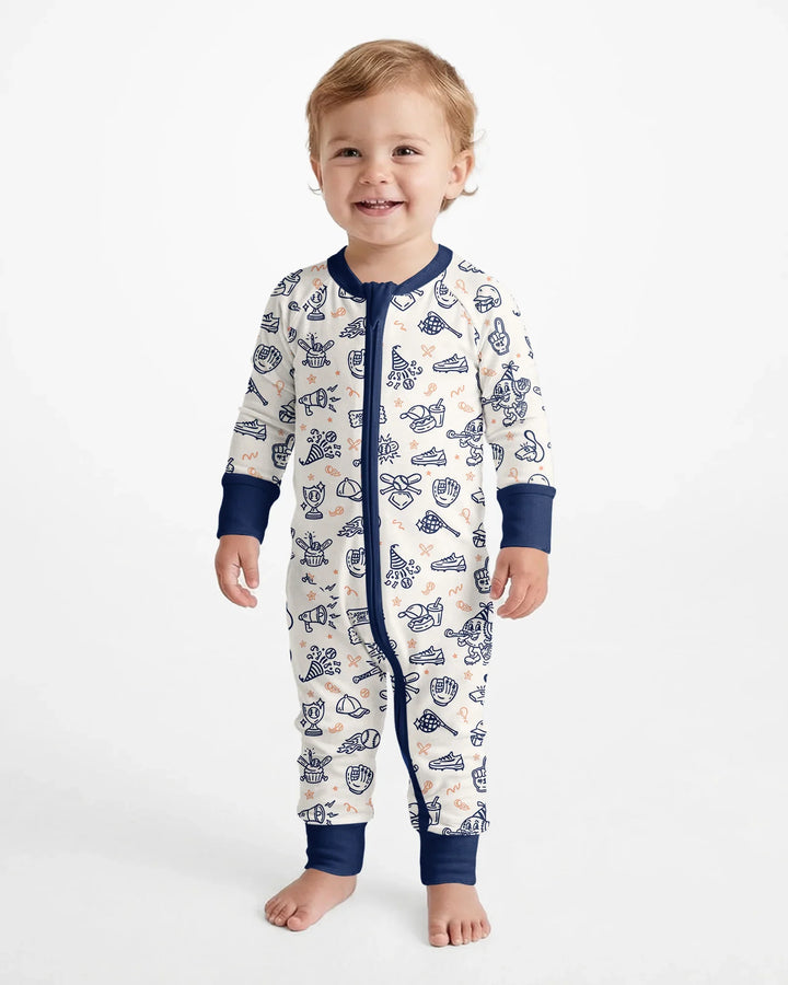 Gerippte Babykleidung mit individuellem Foto - Weich &amp; Skizzenhaft