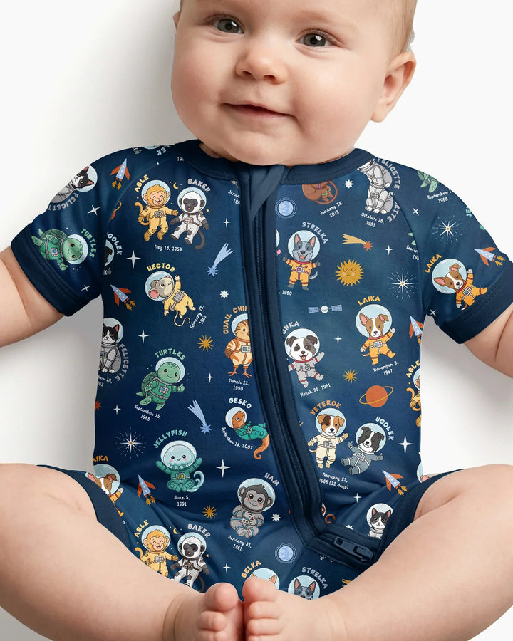 Animal Astronauts Bamboo Shorty Zippy