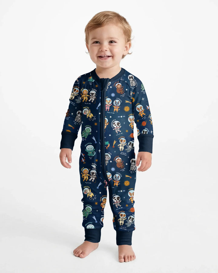 Gerippte Babykleidung mit individuellem Foto - Weich &amp; Skizzenhaft