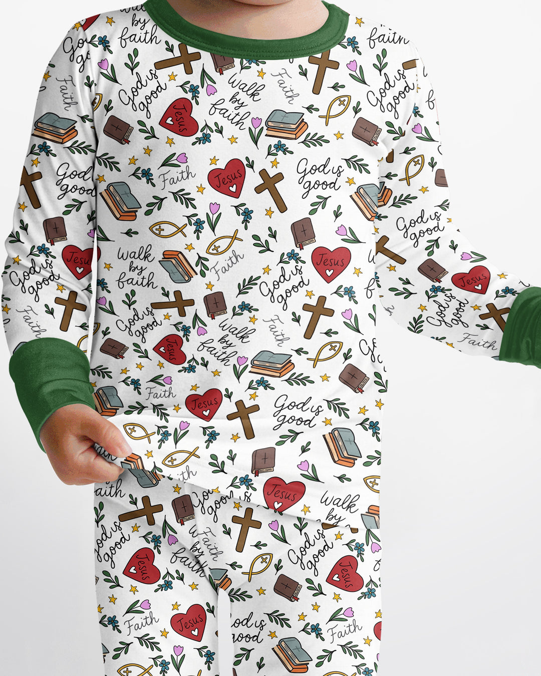 Conjunto de pijama de dos piezas de bambú con mangas largas, plantilla PERSONALIZADA