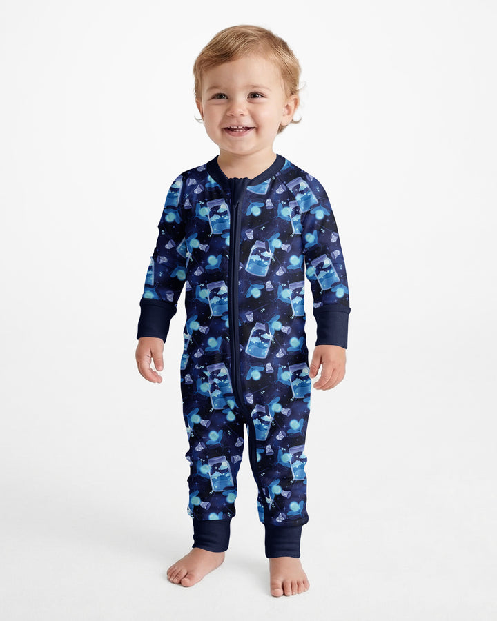 Starry Firefly Magic Family Matching Bamboo Convertible Zippy