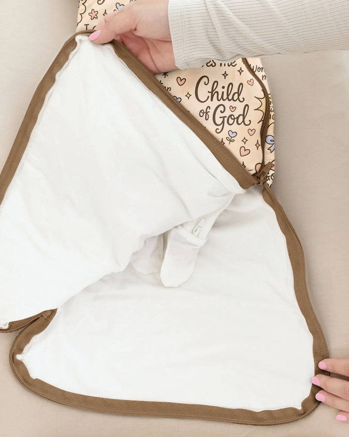 Child Of God Jesus Loves Me Bamboo Sleep Bag