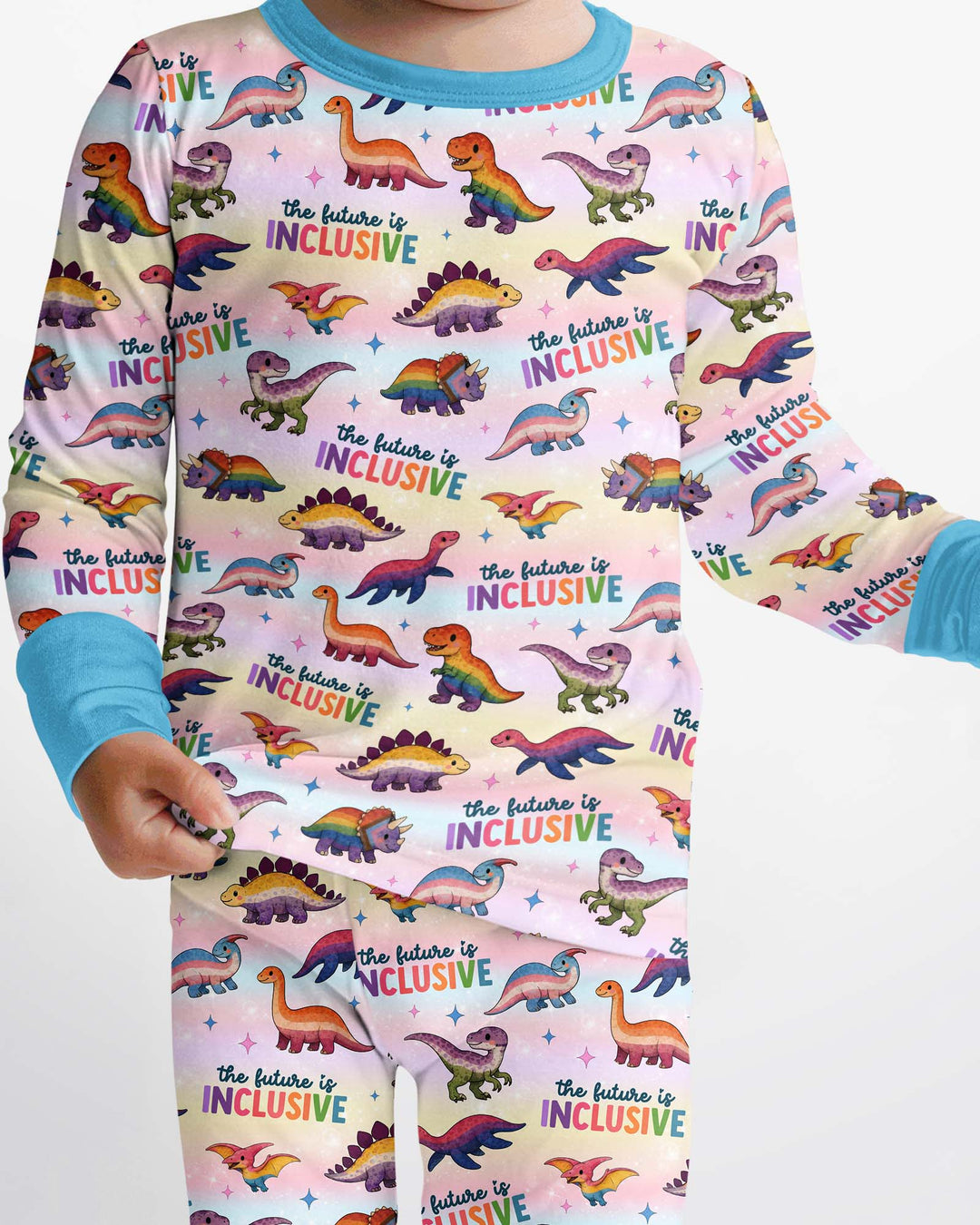The Future is Inclusive Bamboo Two Piece Long Sleeve Pajama Set