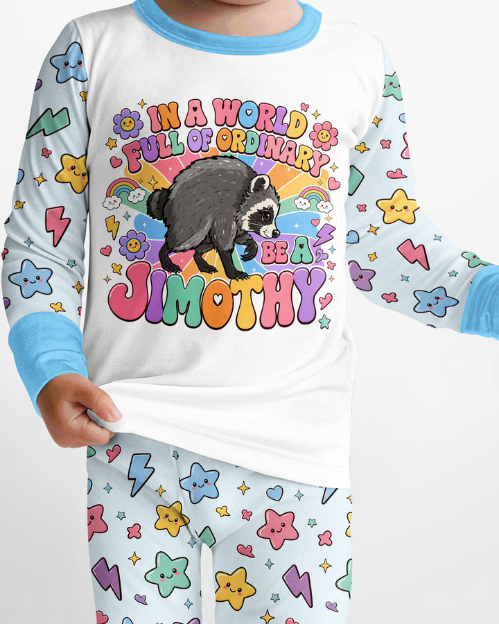 Be a Jimothy Bamboo Two Piece Long Sleeve Pajama Set
