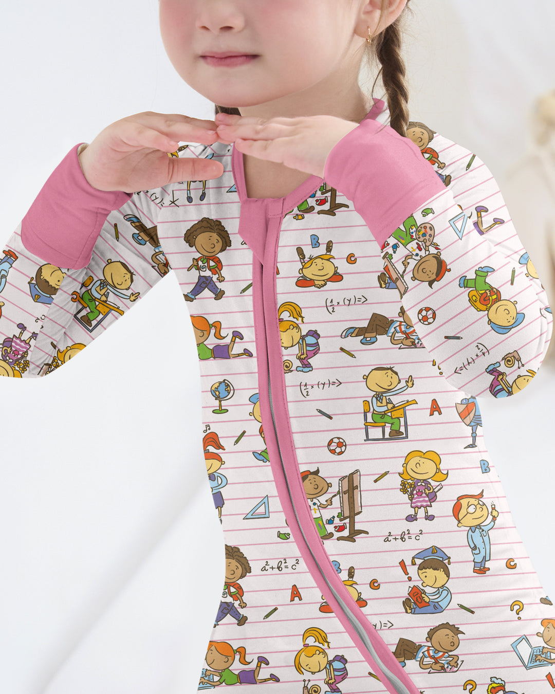 Gerippte Babykleidung mit individuellem Foto - Weich &amp; Skizzenhaft