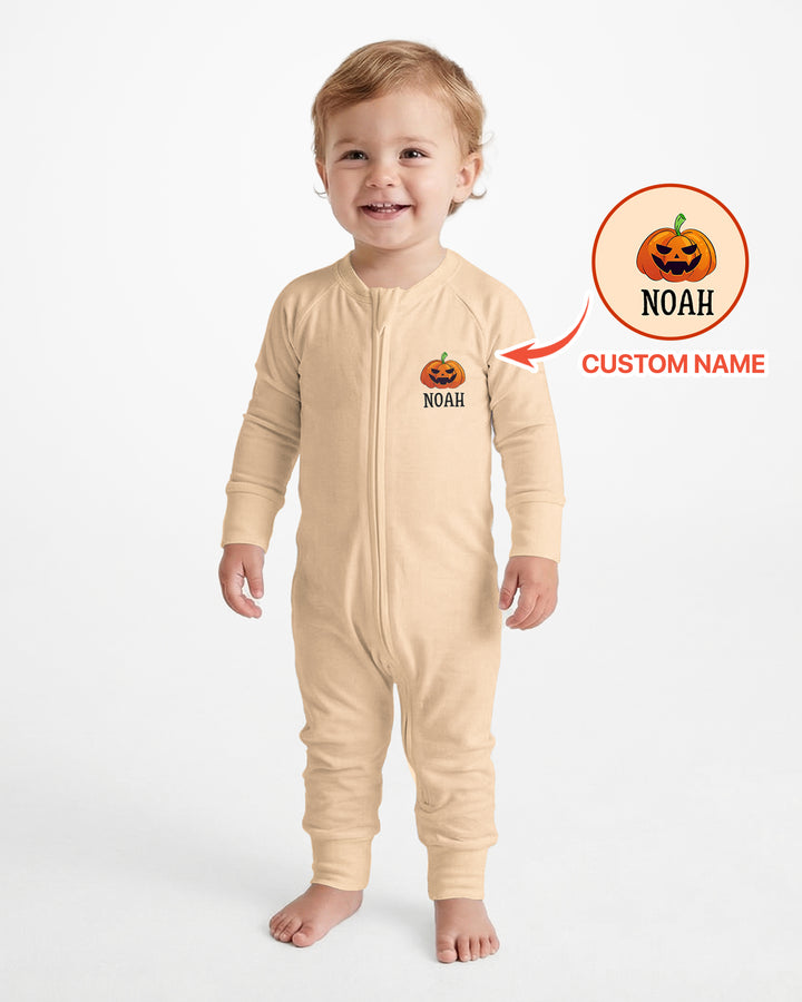 Personalized Spooky One First Birthday Halloween Bamboo Convertible Zippy