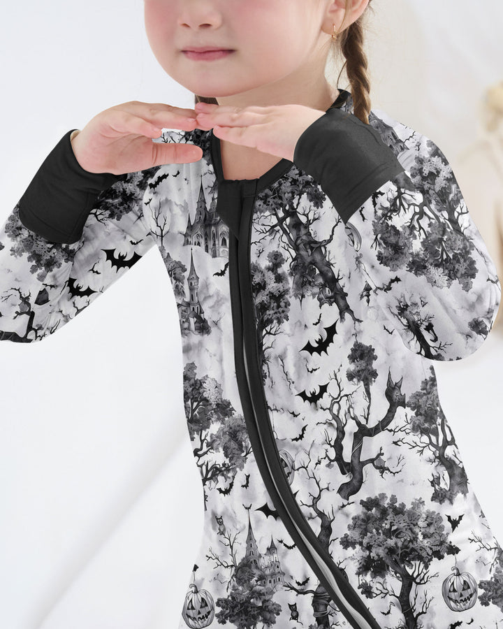 Gothic Halloween Chinoiserie Bamboo Convertible Zippy