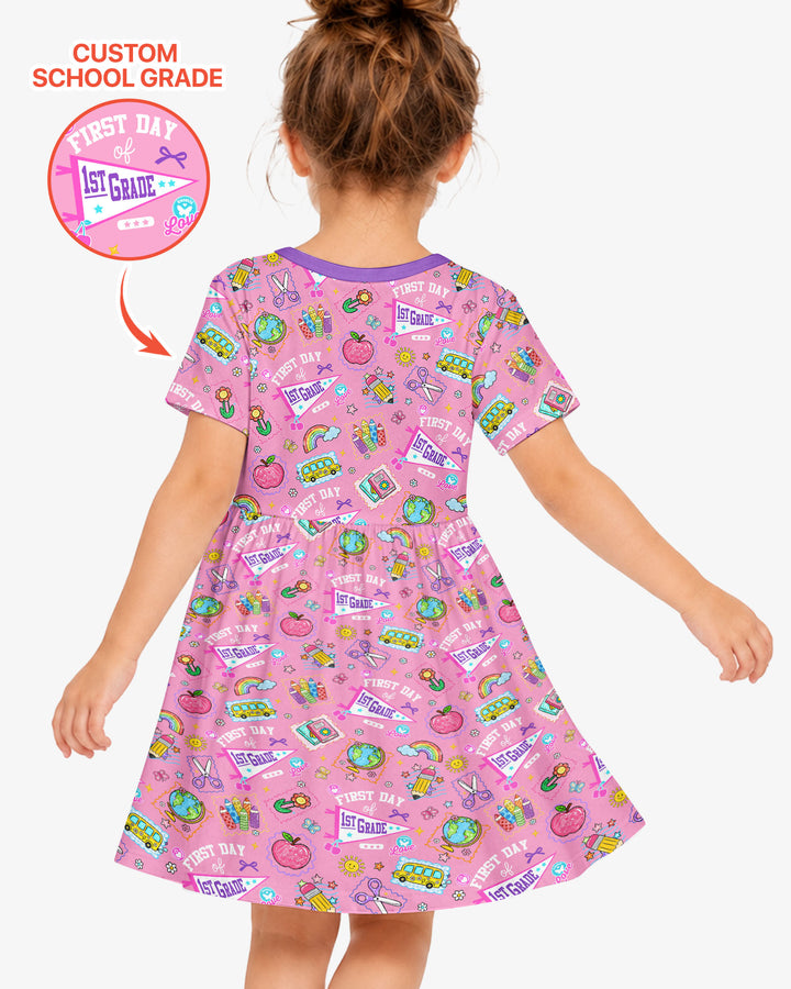 Vorlage Bambus Twirl Kleid