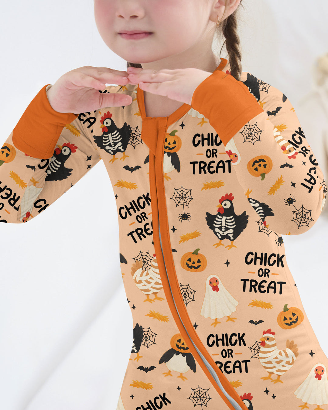 Halloween Chick Or Treat Bamboo Convertible Zippy