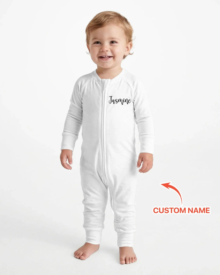 Gerippte Babykleidung mit individuellem Foto - Weich &amp; Skizzenhaft