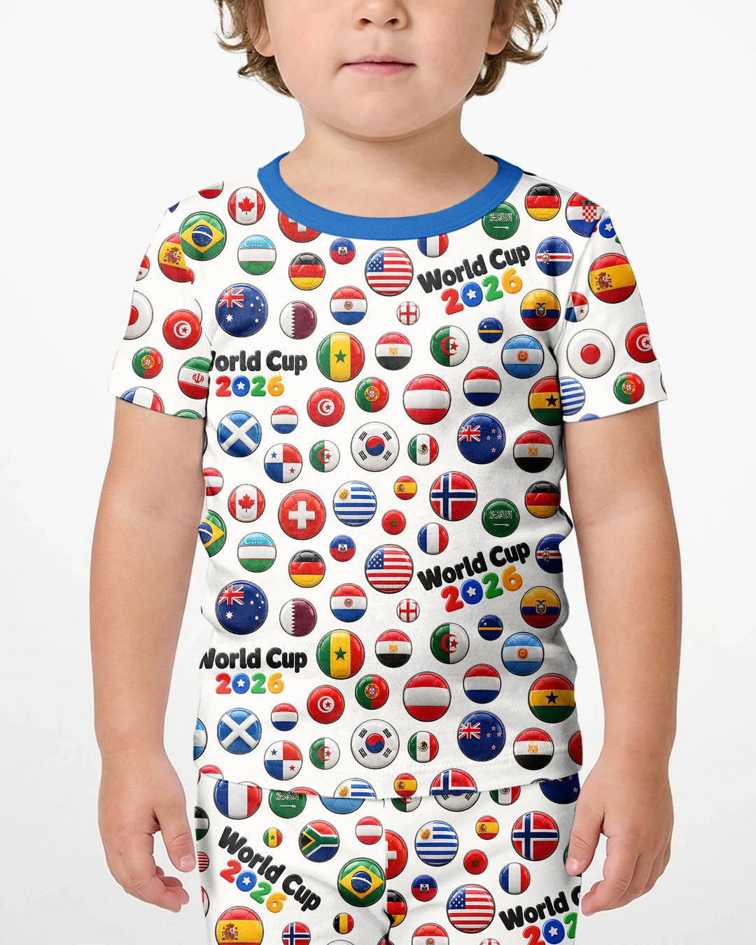 Conjunto de Pijama de Dos Piezas de Bambú con Mangas Cortas y Pantalones Cortos