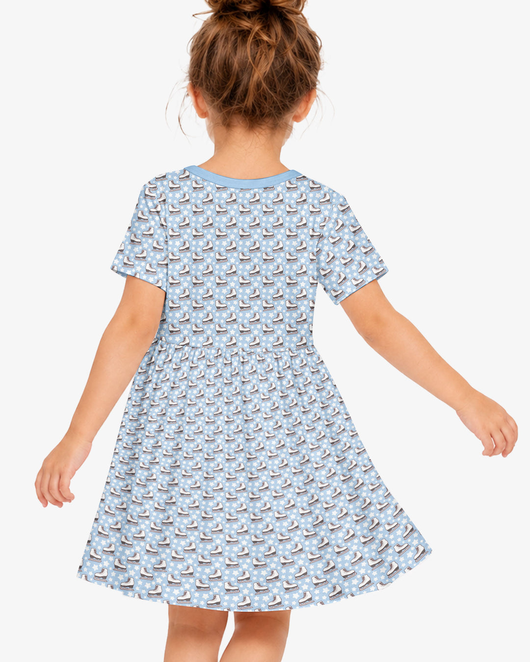 Ice Skating Bamboo Twirl Dress