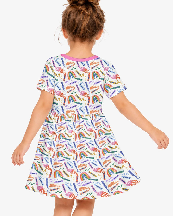 Plantilla Vestido de Bambú Twirl