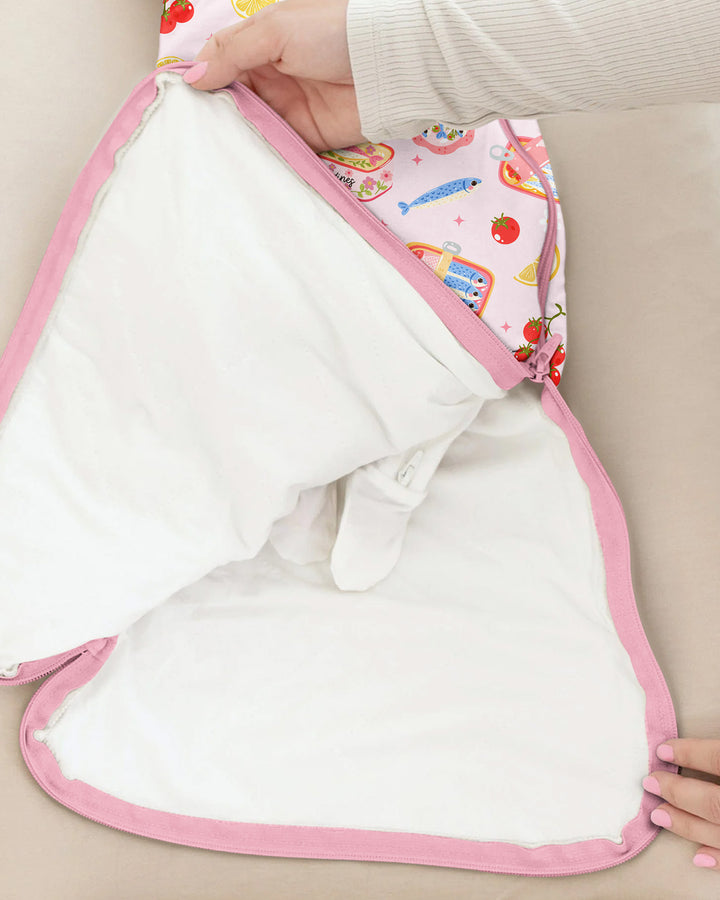 Preppy Sardines Bamboo Sleep Bag