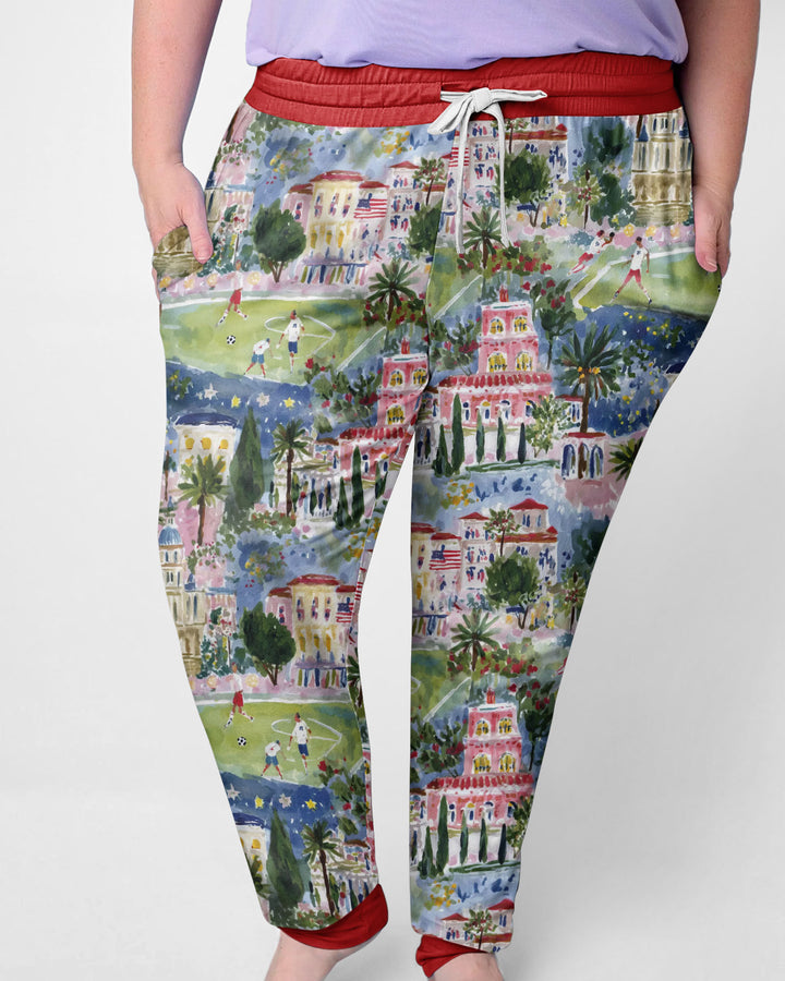 Vorlage Bambus Damen Pyjama Set