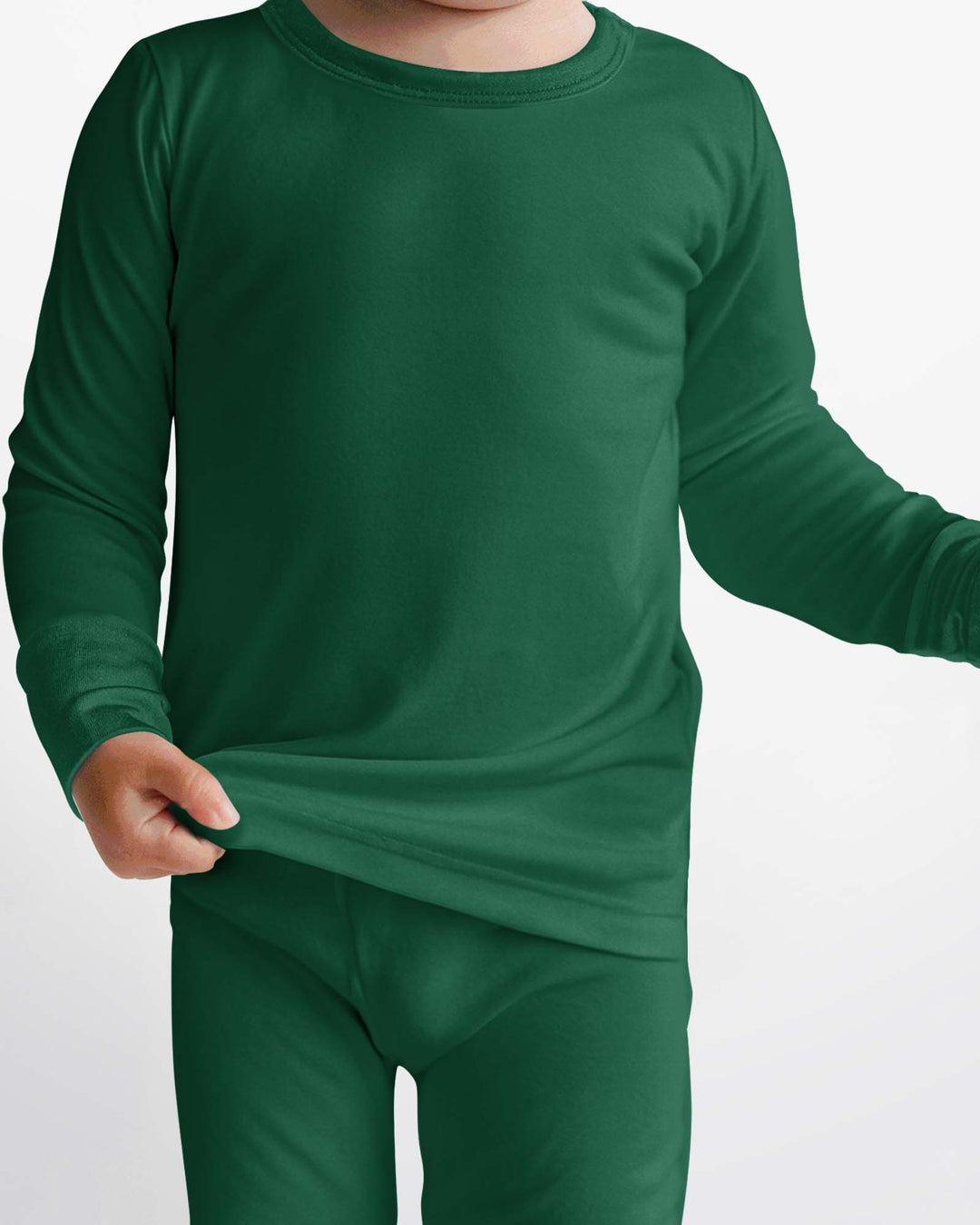 Emerald Bamboo Two Piece Pajama Set